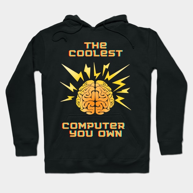 The coolest computer Hoodie by Rickido